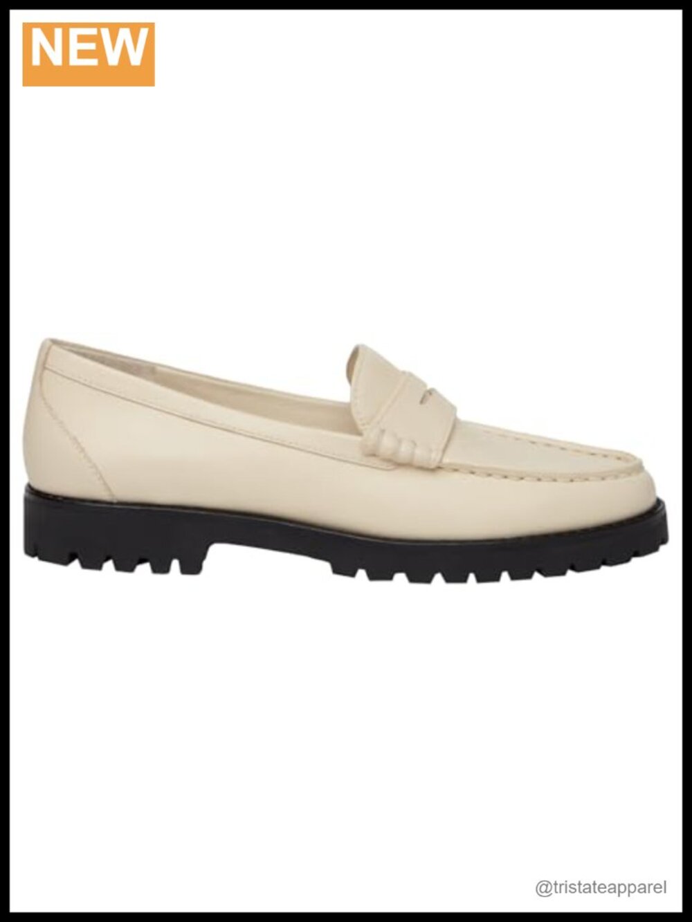Women's Smooth Leather Flat Loafers Flexible Pull-On Comfort Shoes